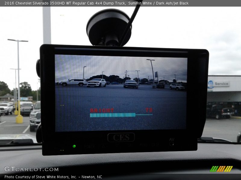 Summit White / Dark Ash/Jet Black 2016 Chevrolet Silverado 3500HD WT Regular Cab 4x4 Dump Truck