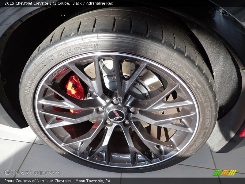 Black / Adrenaline Red 2019 Chevrolet Corvette ZR1 Coupe