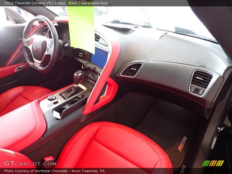 Dashboard of 2019 Corvette ZR1 Coupe