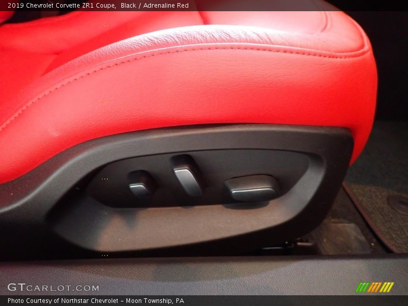 Black / Adrenaline Red 2019 Chevrolet Corvette ZR1 Coupe