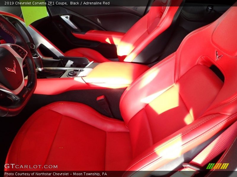 Black / Adrenaline Red 2019 Chevrolet Corvette ZR1 Coupe