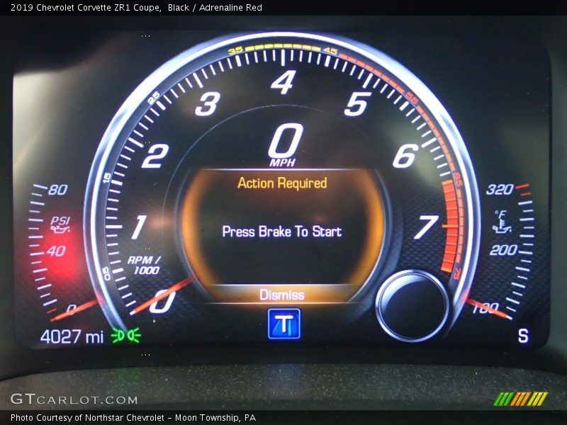  2019 Corvette ZR1 Coupe ZR1 Coupe Gauges