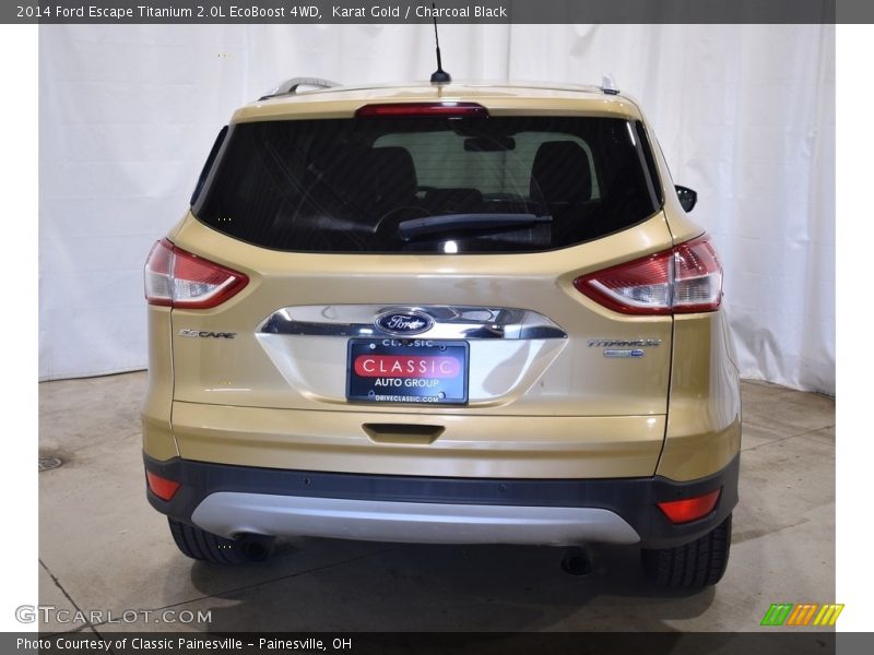 Karat Gold / Charcoal Black 2014 Ford Escape Titanium 2.0L EcoBoost 4WD