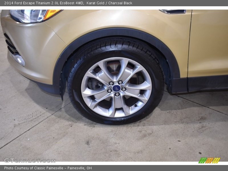 Karat Gold / Charcoal Black 2014 Ford Escape Titanium 2.0L EcoBoost 4WD