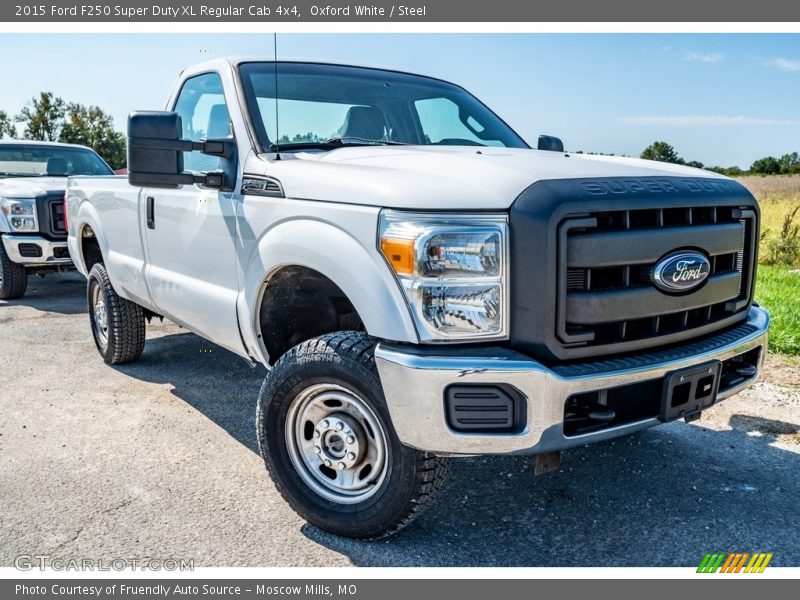 Oxford White / Steel 2015 Ford F250 Super Duty XL Regular Cab 4x4