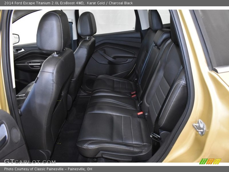 Karat Gold / Charcoal Black 2014 Ford Escape Titanium 2.0L EcoBoost 4WD