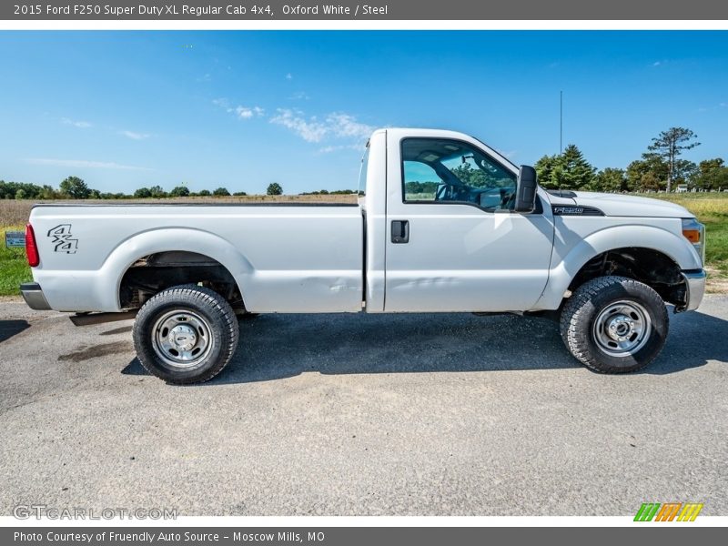 Oxford White / Steel 2015 Ford F250 Super Duty XL Regular Cab 4x4