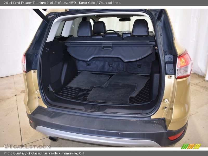 Karat Gold / Charcoal Black 2014 Ford Escape Titanium 2.0L EcoBoost 4WD