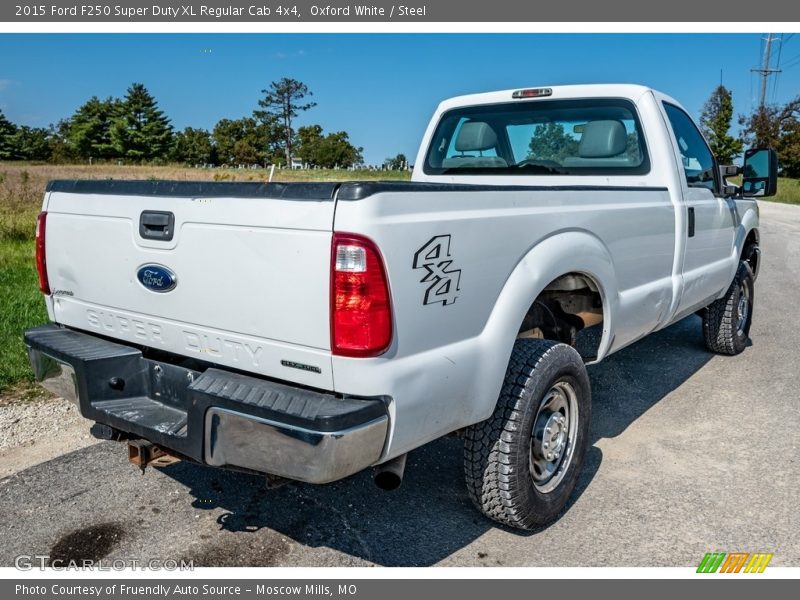 Oxford White / Steel 2015 Ford F250 Super Duty XL Regular Cab 4x4