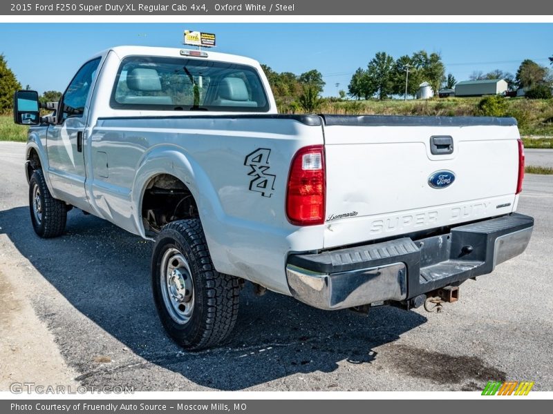 Oxford White / Steel 2015 Ford F250 Super Duty XL Regular Cab 4x4