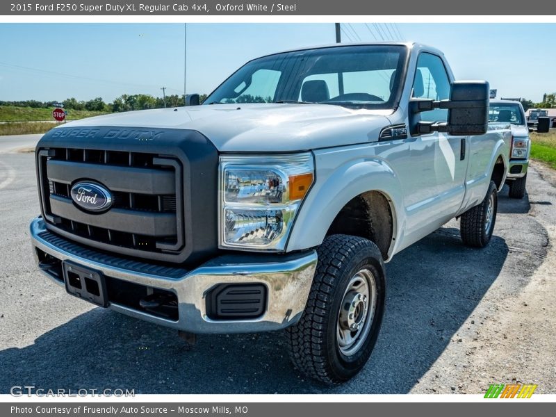 Oxford White / Steel 2015 Ford F250 Super Duty XL Regular Cab 4x4