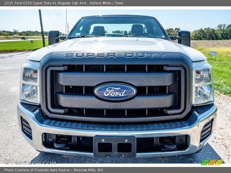 Oxford White / Steel 2015 Ford F250 Super Duty XL Regular Cab 4x4