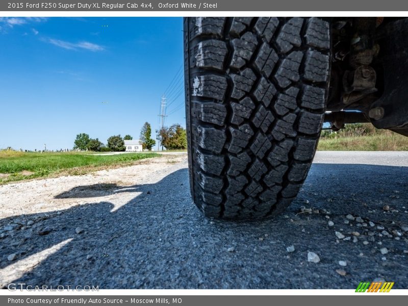Oxford White / Steel 2015 Ford F250 Super Duty XL Regular Cab 4x4