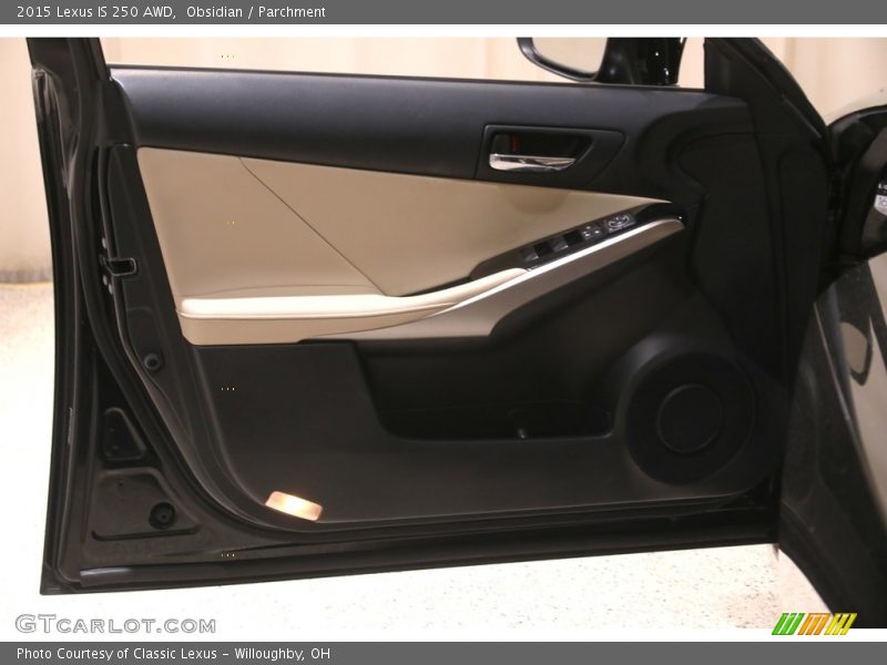 Obsidian / Parchment 2015 Lexus IS 250 AWD