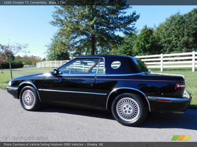 Black / Tan 1990 Chrysler TC Convertible