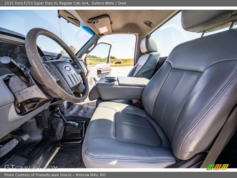 Oxford White / Steel 2015 Ford F250 Super Duty XL Regular Cab 4x4