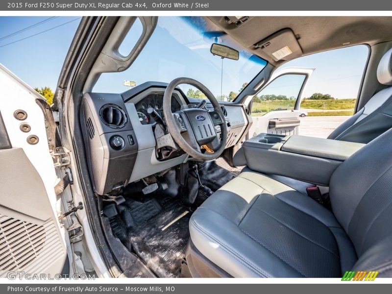 Oxford White / Steel 2015 Ford F250 Super Duty XL Regular Cab 4x4