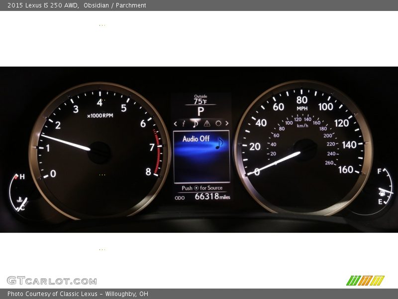 Obsidian / Parchment 2015 Lexus IS 250 AWD