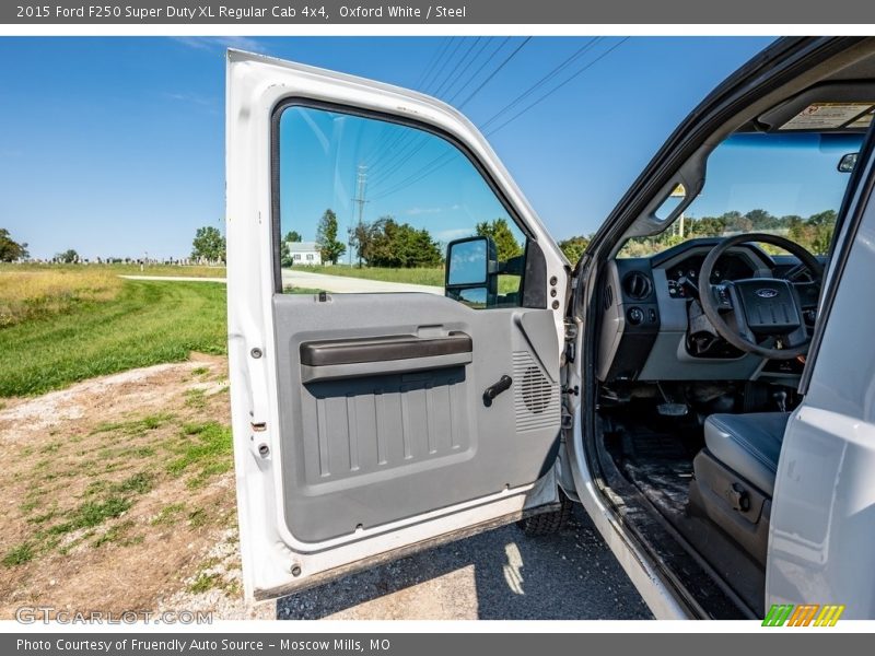 Oxford White / Steel 2015 Ford F250 Super Duty XL Regular Cab 4x4