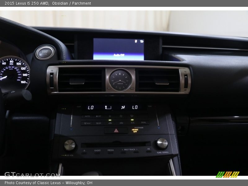 Obsidian / Parchment 2015 Lexus IS 250 AWD