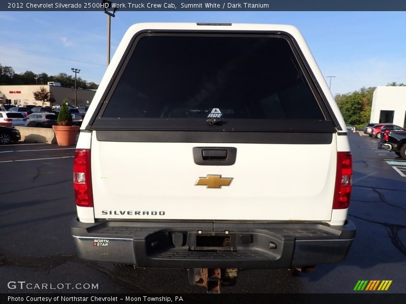 Summit White / Dark Titanium 2012 Chevrolet Silverado 2500HD Work Truck Crew Cab