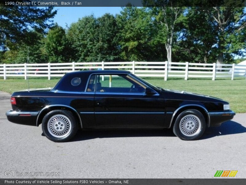 Black / Tan 1990 Chrysler TC Convertible