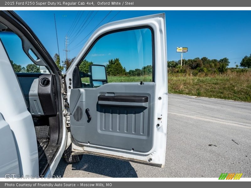 Oxford White / Steel 2015 Ford F250 Super Duty XL Regular Cab 4x4