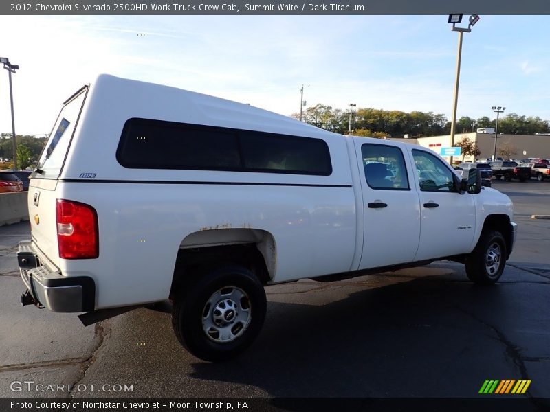 Summit White / Dark Titanium 2012 Chevrolet Silverado 2500HD Work Truck Crew Cab