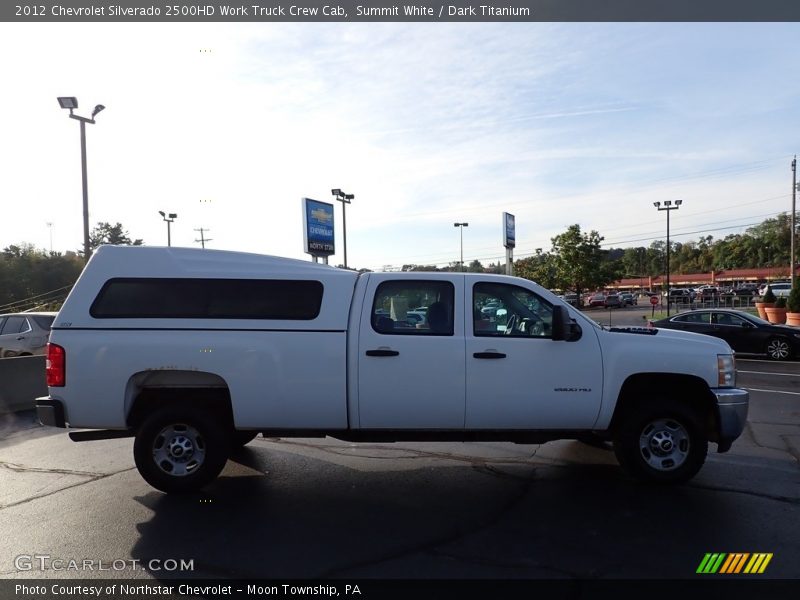 Summit White / Dark Titanium 2012 Chevrolet Silverado 2500HD Work Truck Crew Cab