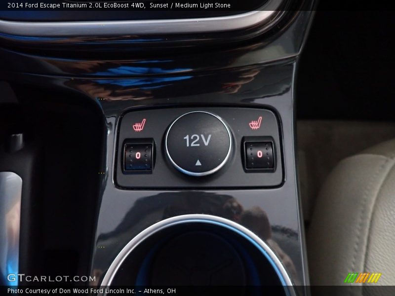 Sunset / Medium Light Stone 2014 Ford Escape Titanium 2.0L EcoBoost 4WD