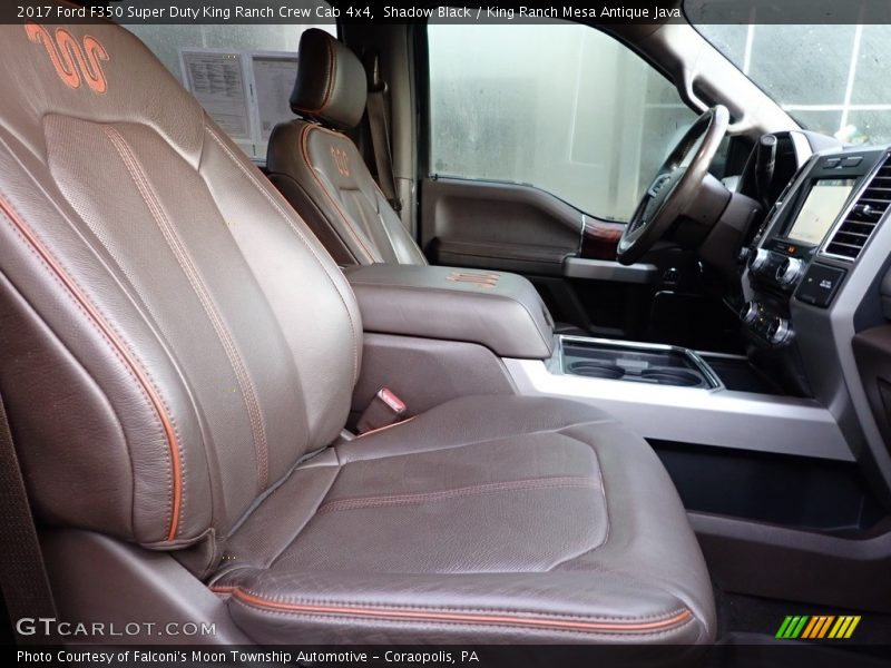 Front Seat of 2017 F350 Super Duty King Ranch Crew Cab 4x4