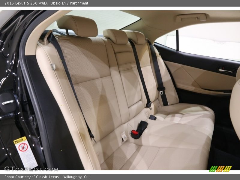 Obsidian / Parchment 2015 Lexus IS 250 AWD