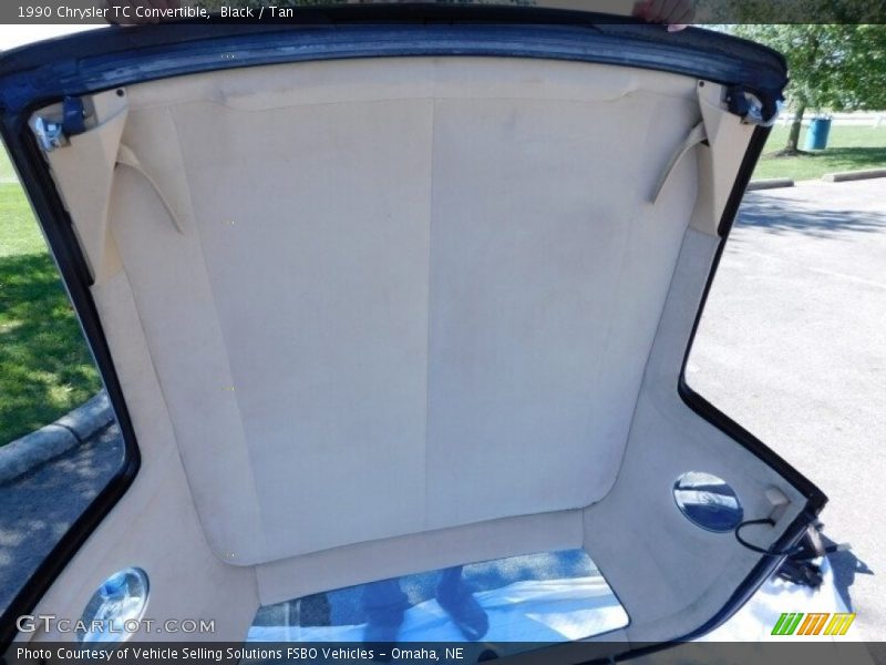 Black / Tan 1990 Chrysler TC Convertible