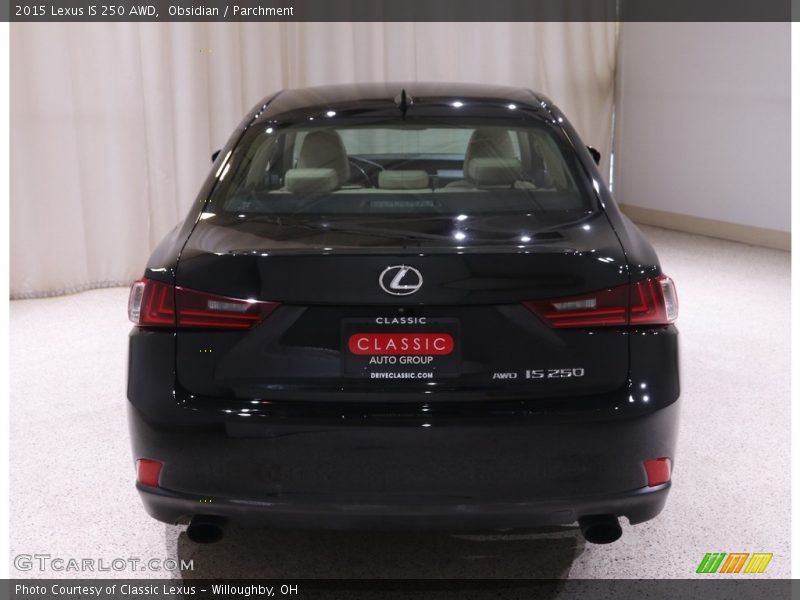 Obsidian / Parchment 2015 Lexus IS 250 AWD