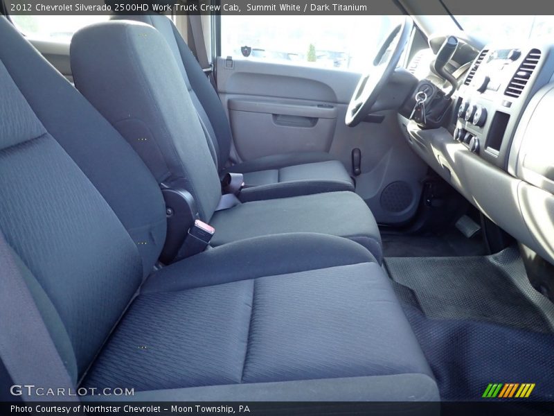 Summit White / Dark Titanium 2012 Chevrolet Silverado 2500HD Work Truck Crew Cab