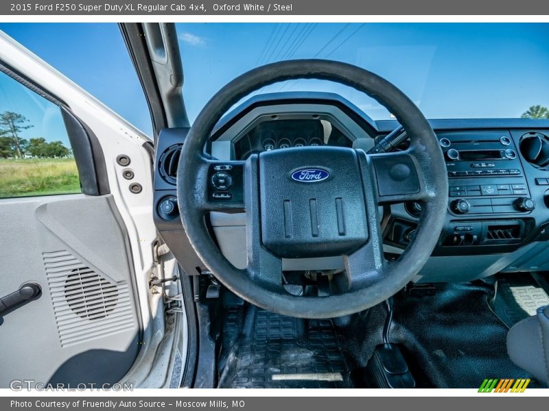 Oxford White / Steel 2015 Ford F250 Super Duty XL Regular Cab 4x4
