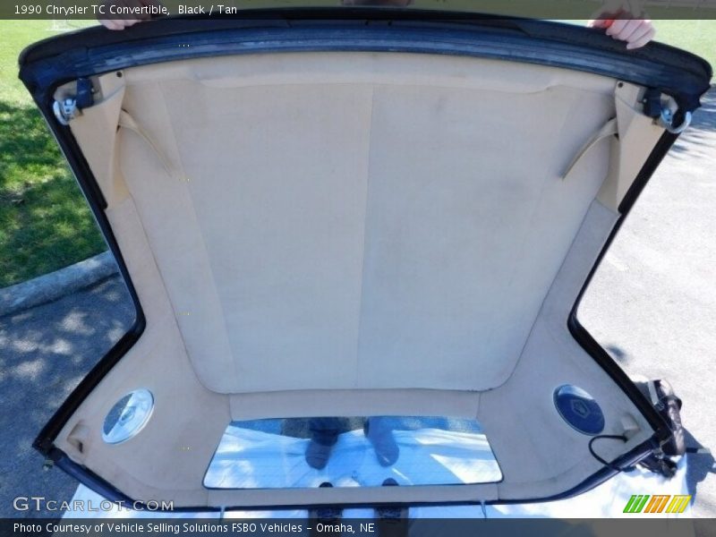 Black / Tan 1990 Chrysler TC Convertible