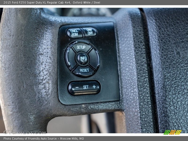 Oxford White / Steel 2015 Ford F250 Super Duty XL Regular Cab 4x4
