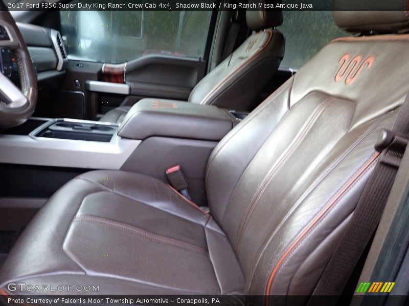 Front Seat of 2017 F350 Super Duty King Ranch Crew Cab 4x4