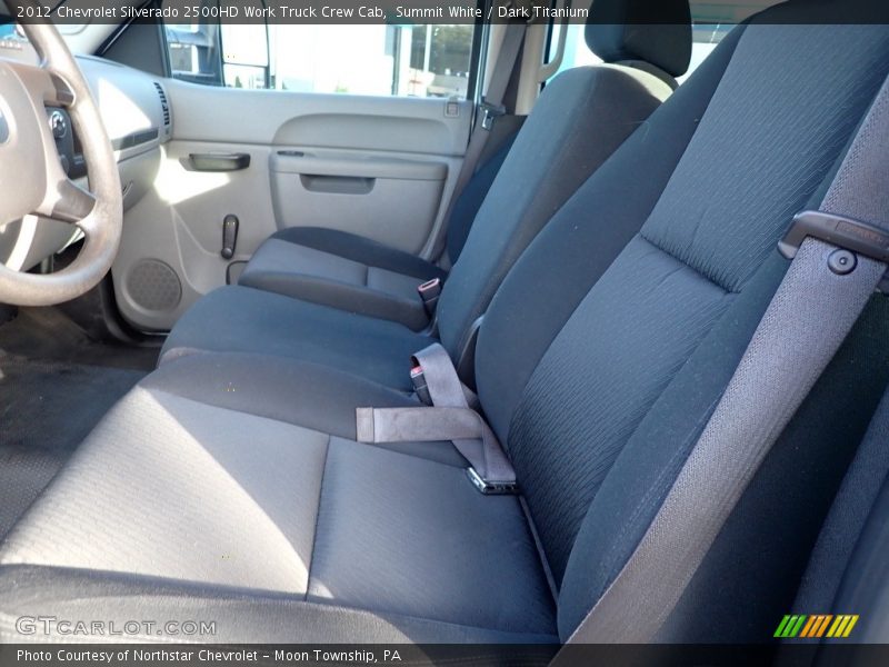 Summit White / Dark Titanium 2012 Chevrolet Silverado 2500HD Work Truck Crew Cab