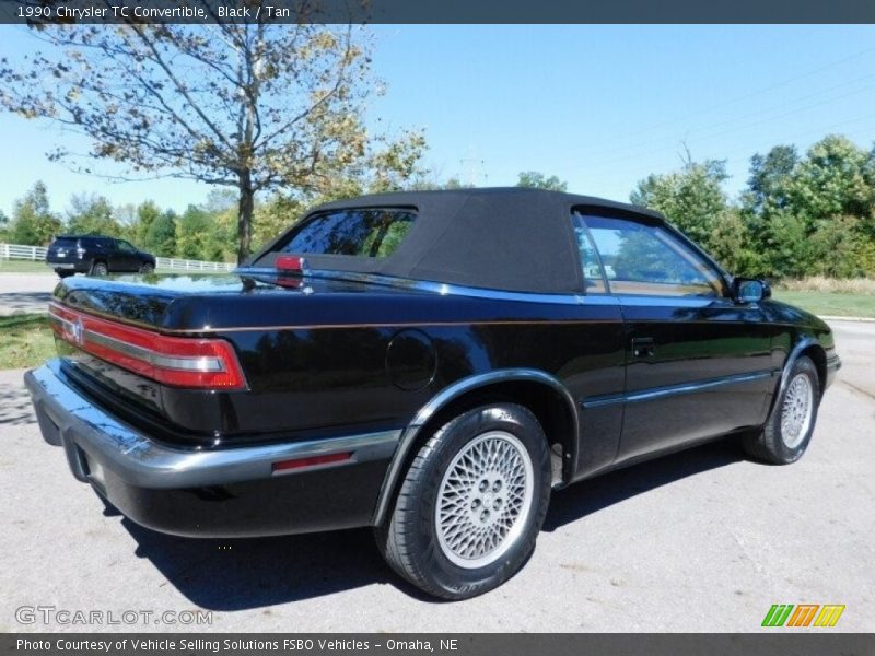 Black / Tan 1990 Chrysler TC Convertible