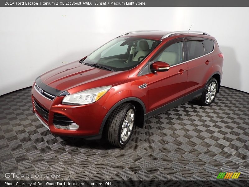 Sunset / Medium Light Stone 2014 Ford Escape Titanium 2.0L EcoBoost 4WD