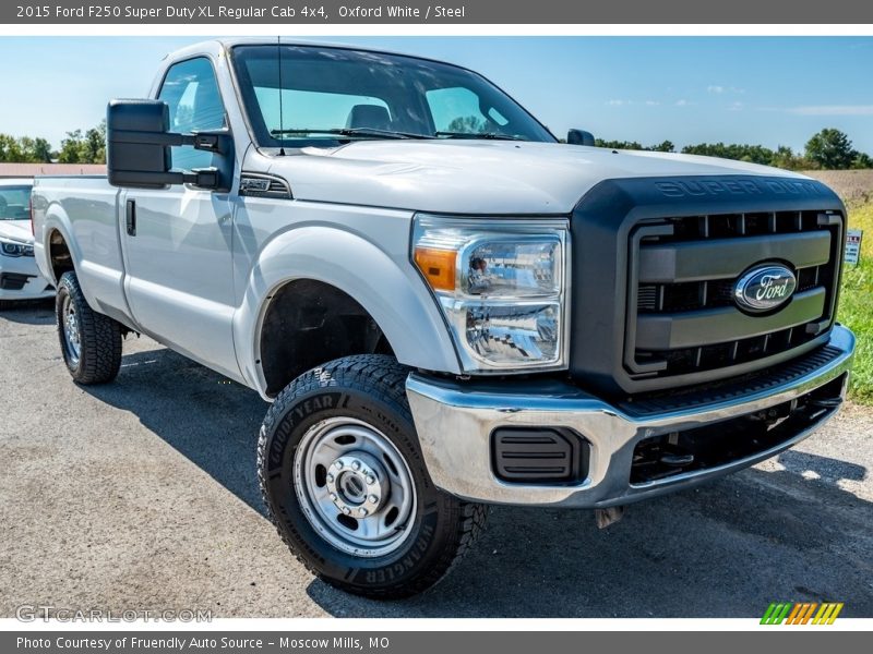 Oxford White / Steel 2015 Ford F250 Super Duty XL Regular Cab 4x4
