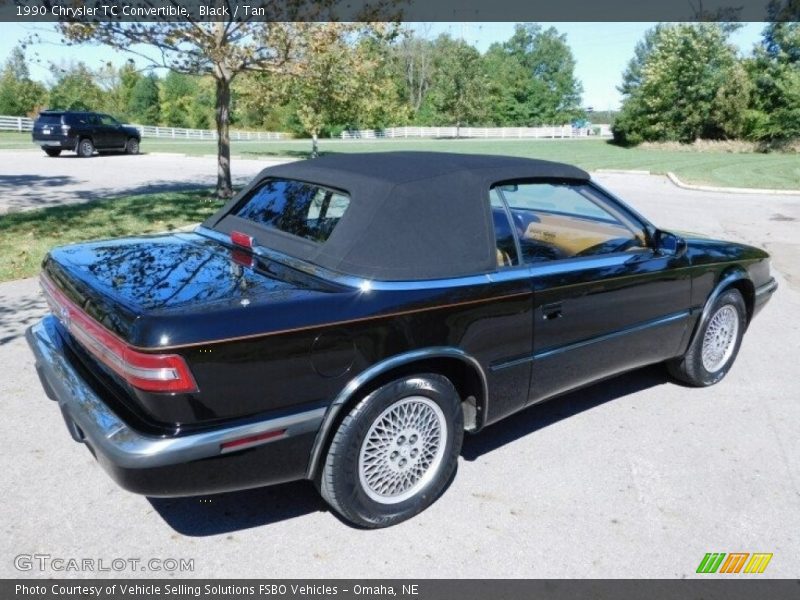 Black / Tan 1990 Chrysler TC Convertible
