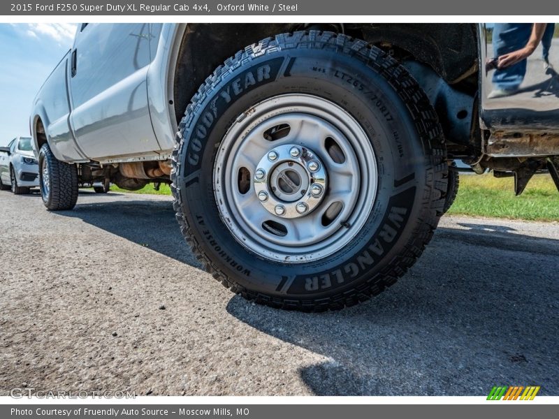 Oxford White / Steel 2015 Ford F250 Super Duty XL Regular Cab 4x4