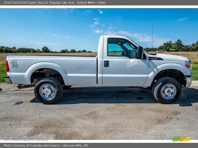 Oxford White / Steel 2015 Ford F250 Super Duty XL Regular Cab 4x4