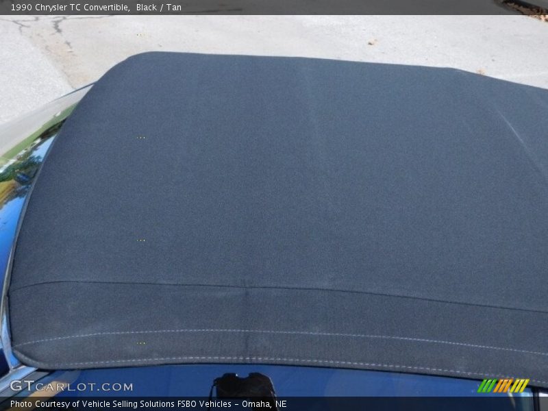 Black / Tan 1990 Chrysler TC Convertible
