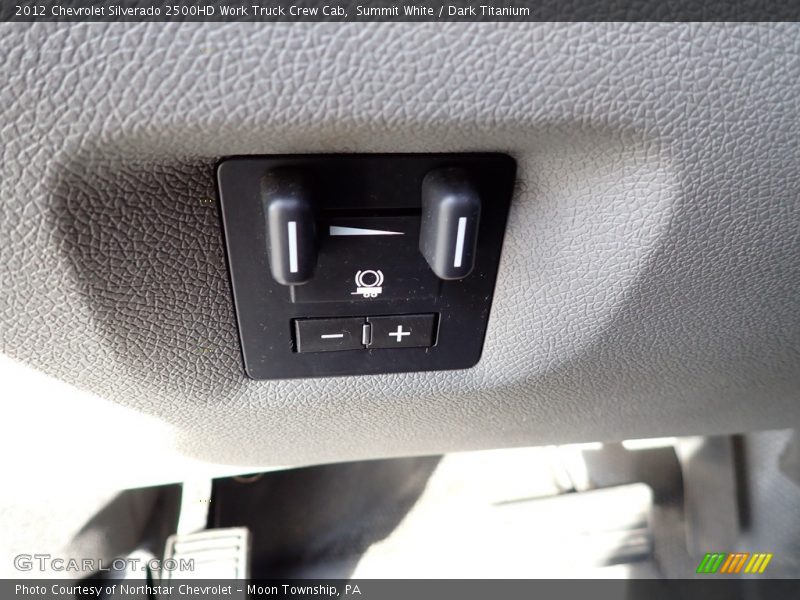 Summit White / Dark Titanium 2012 Chevrolet Silverado 2500HD Work Truck Crew Cab