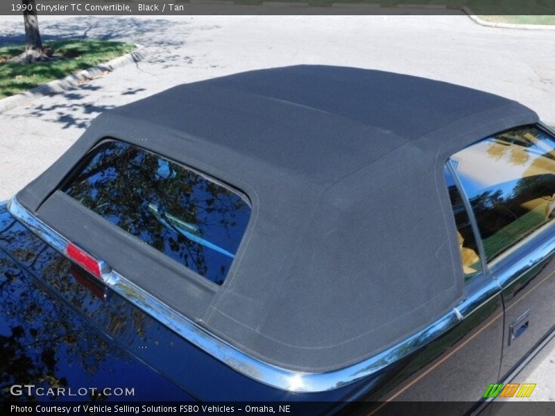 Black / Tan 1990 Chrysler TC Convertible