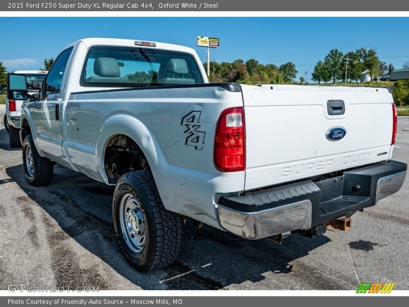 Oxford White / Steel 2015 Ford F250 Super Duty XL Regular Cab 4x4